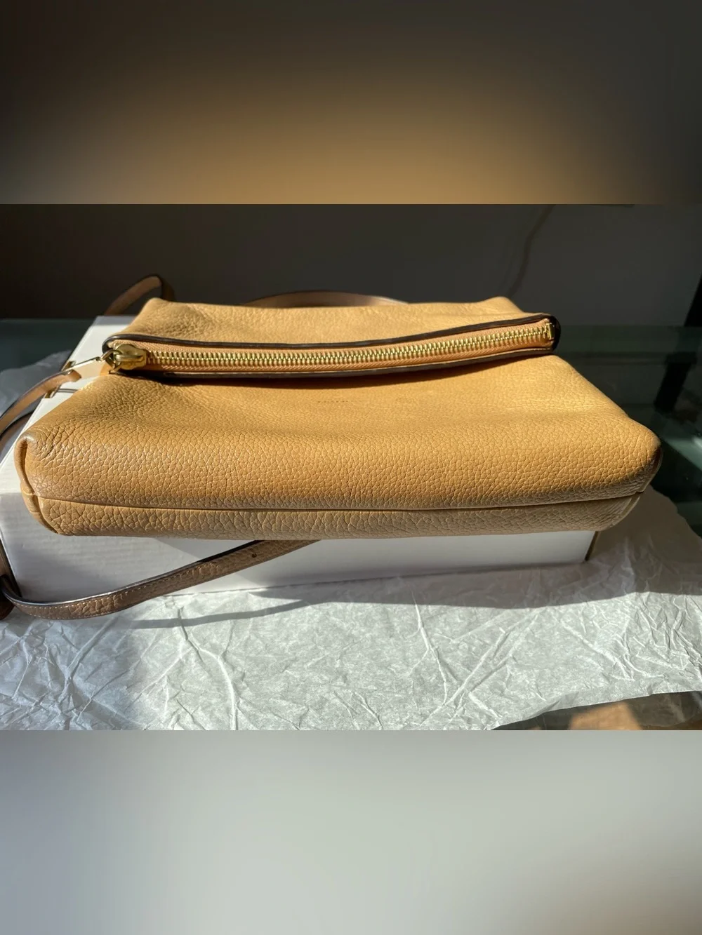 ❌NOT FOR SALE❌ Coach 2014 EUC No Hangtag Urbane Shoulder Bag Satchel fold-over d
